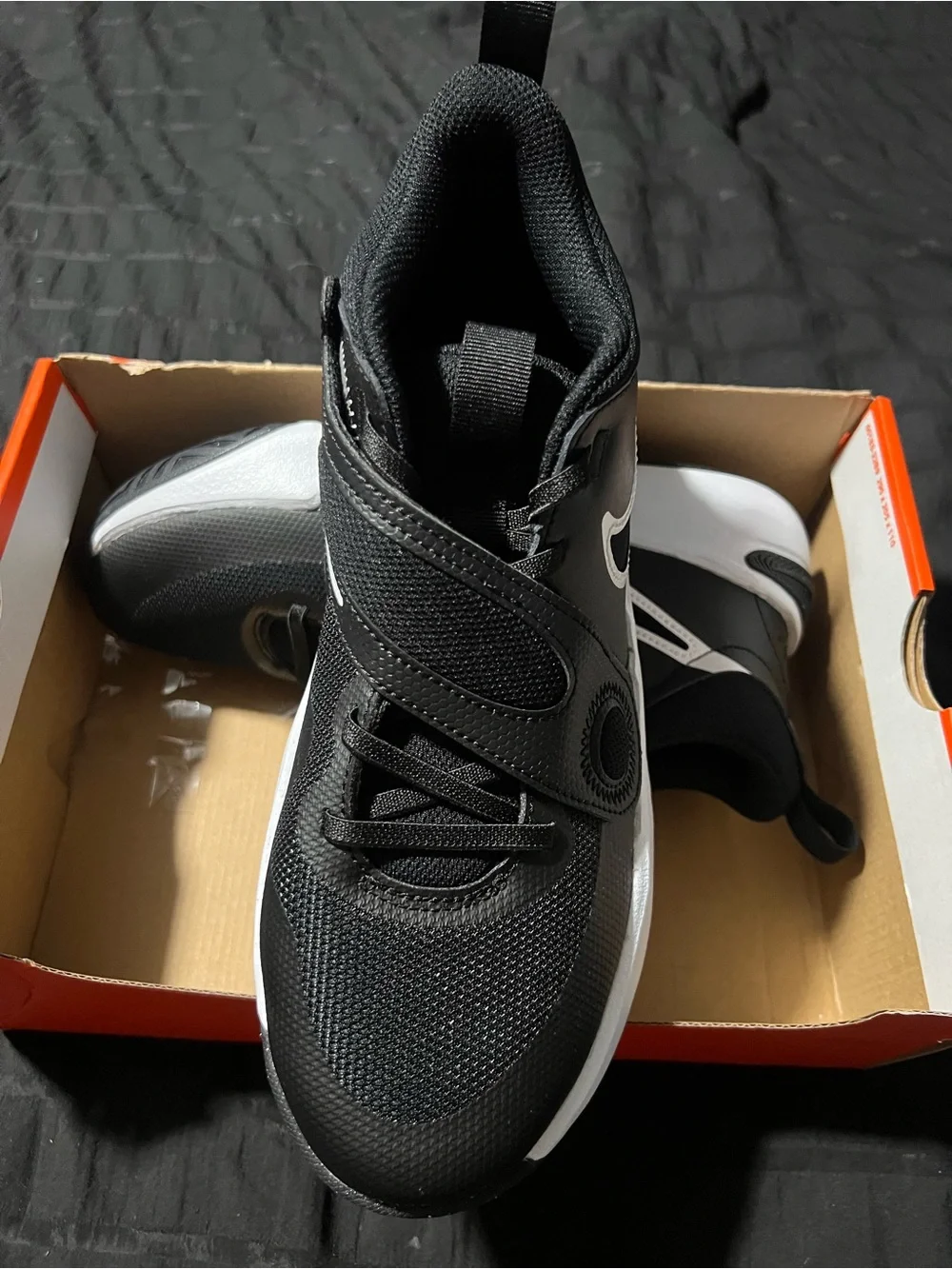 Nike Black and White Athletic Trainer Sneakers